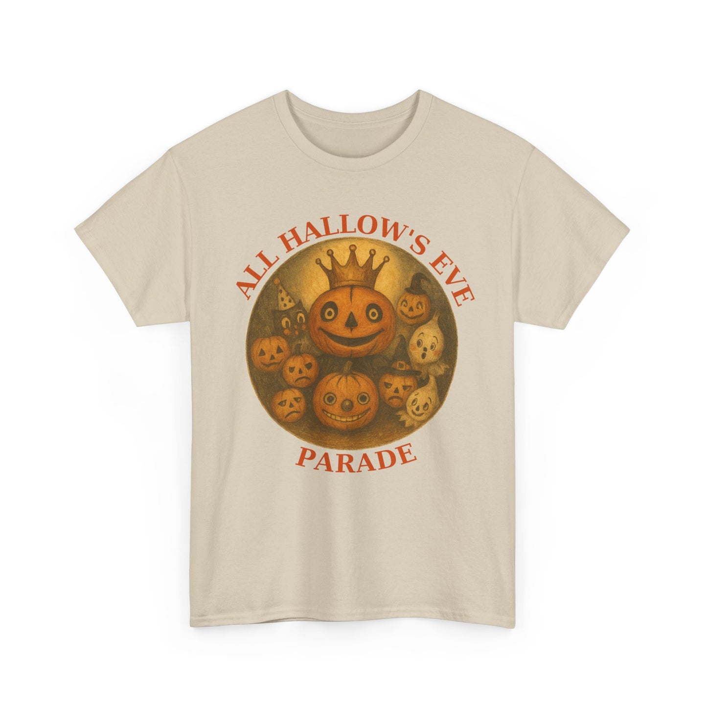 Pumpkin Mischief, Unisex Tee, Halloween Shirt, All Hallow's Eve Parade T-Shirt, Moonwoven Design, Halloween Costume Top