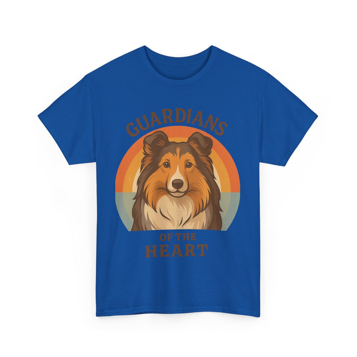 Sheltie Lovers Cotton Tee, Pet Owner Gift Shirt, Cute Animal Tee, Dog Lover Apparel, Funny Pet T-Shirt, Guardians of the Heart Design