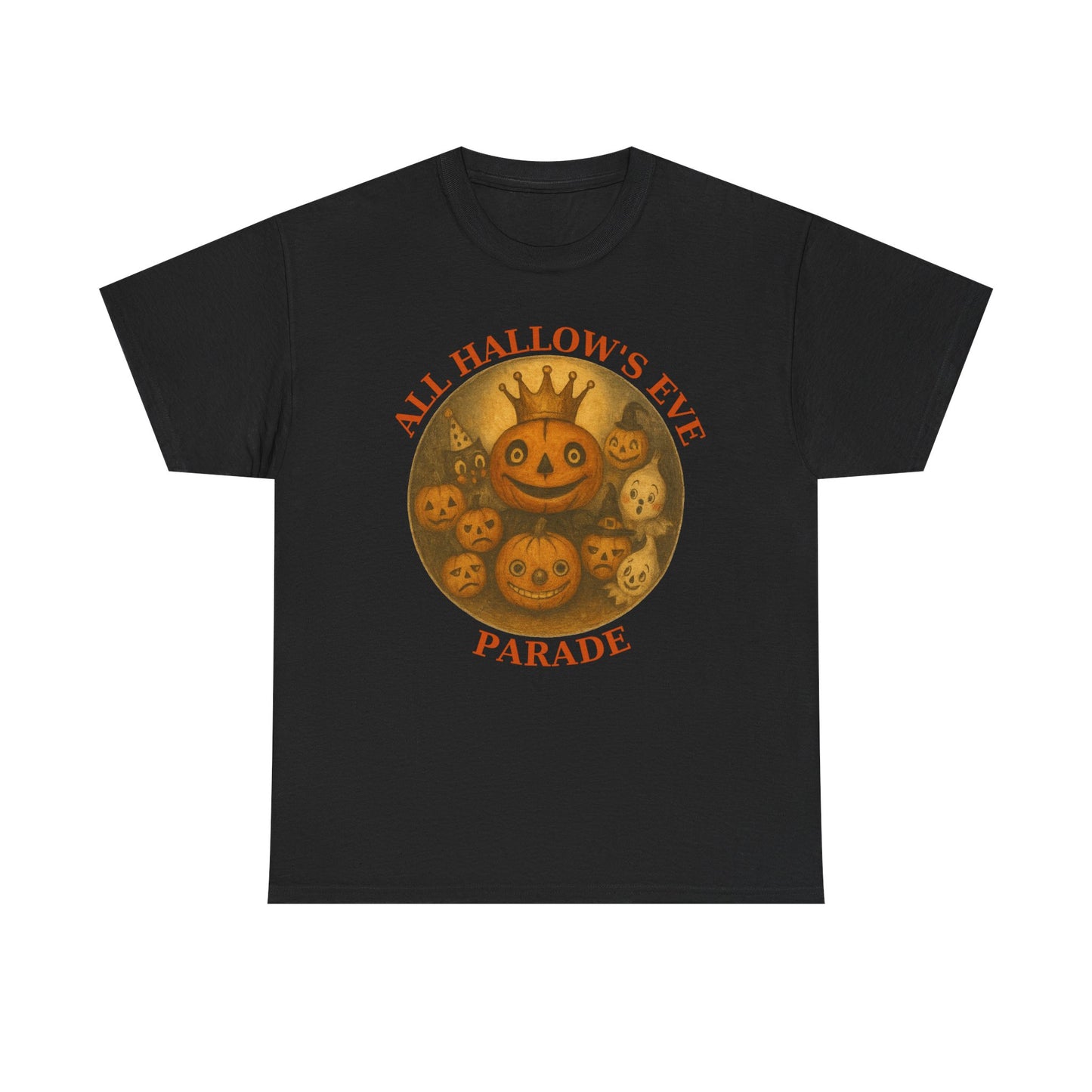 Pumpkin Mischief, Unisex Tee, Halloween Shirt, All Hallow's Eve Parade T-Shirt, Moonwoven Design, Halloween Costume Top