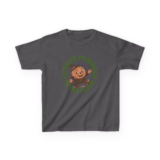 Cutest Pumpkin in the Patch Halloween Tee , Vintage Style Jack-o'-Lantern Shirt for Kids & Adults ,Retro Fall T-Shirt