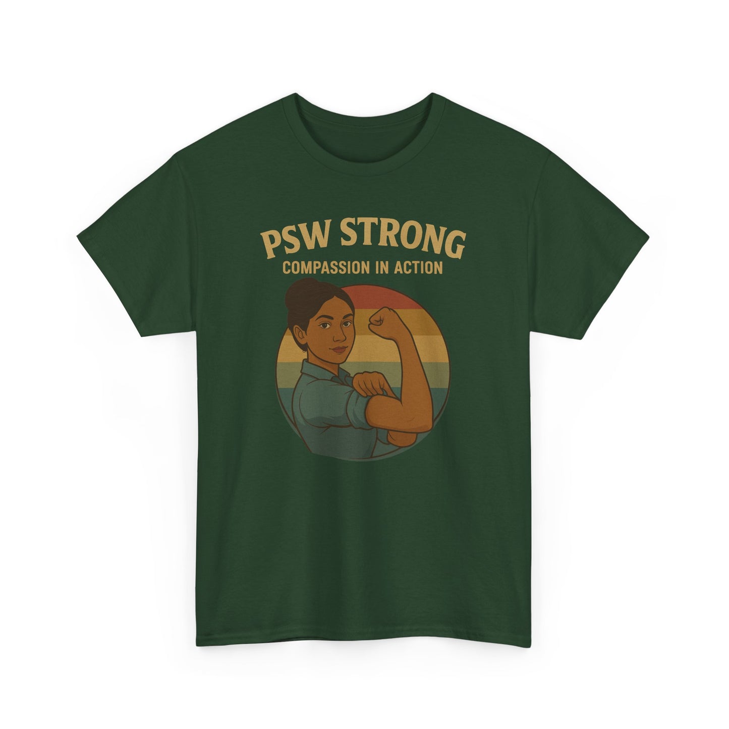PSW Strong Unisex Tee | Compassion in Action Shirt, Motivational Apparel, Gift for Caregivers, Casual Wear, Inspirational Fashion, [...]