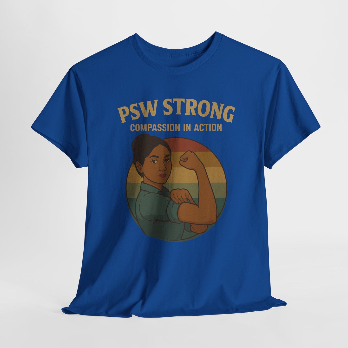 PSW Strong Unisex Tee | Compassion in Action Shirt, Motivational Apparel, Gift for Caregivers, Casual Wear, Inspirational Fashion, [...]