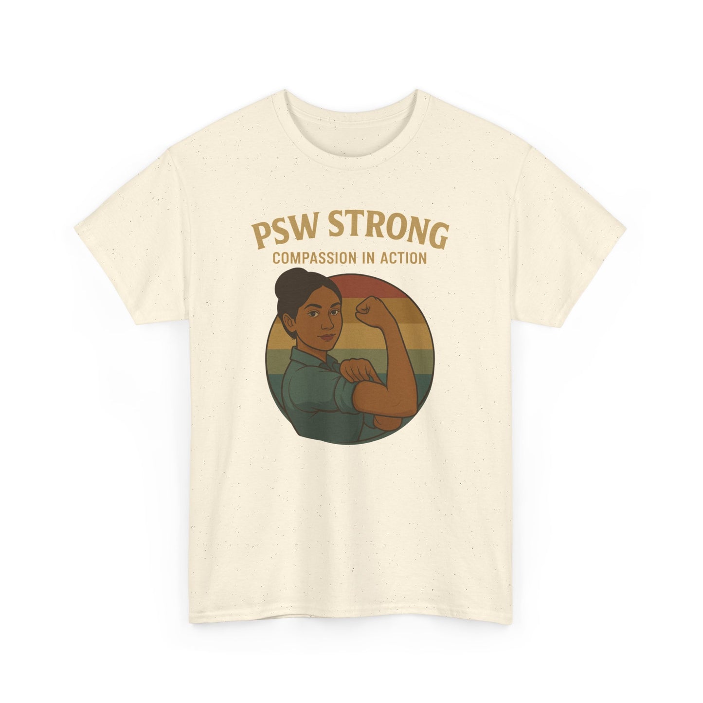 PSW Strong Unisex Tee | Compassion in Action Shirt, Motivational Apparel, Gift for Caregivers, Casual Wear, Inspirational Fashion, [...]