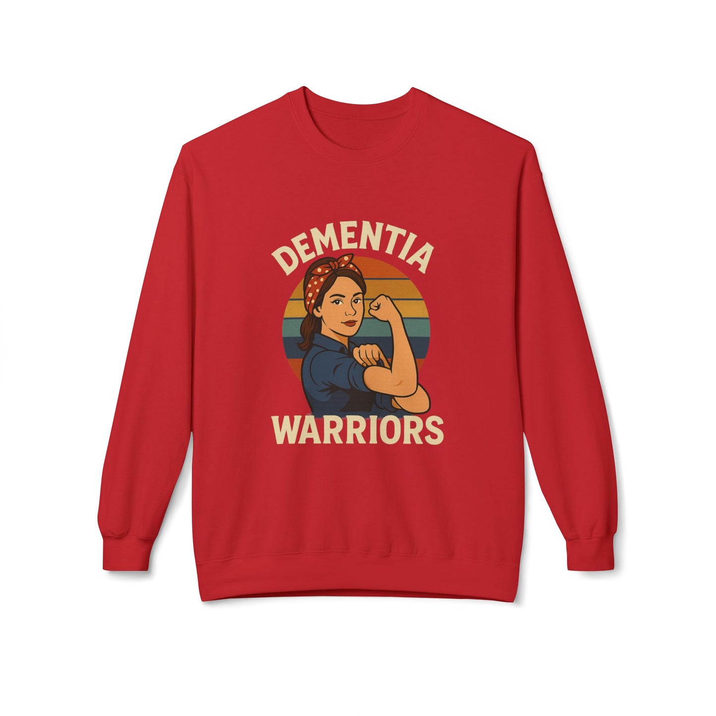 Dementia Warriors Sweatshirt, Awareness Apparel, Gifting for Caregivers, Supportive Unisex Clothing, Inspirational Crewneck, Social [...]