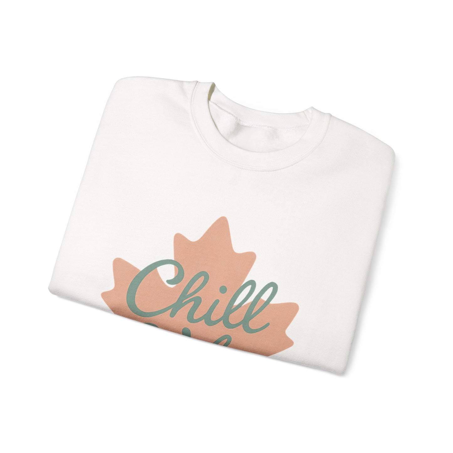Chill Vibe Crewneck Sweatshirt, Moonwoven by Luna, Chill Canadian Collection, Cozy Jumper, Relaxation Top, Winter Sweater, Lounge Sweatshirt
