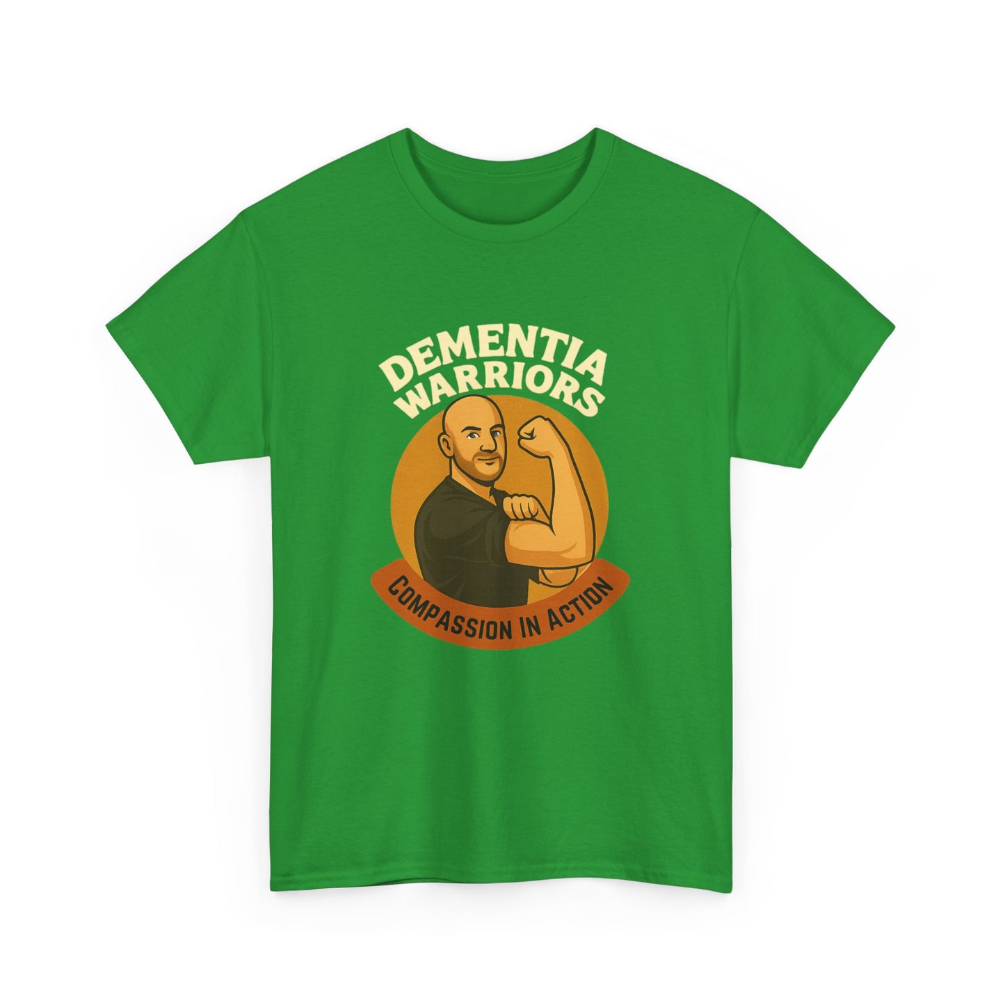 Dementia Warriors Unisex Tee, Compassion in Action Shirt, Male Nursing Gift, Moonwoven by Luna Design, Care Givers Collection