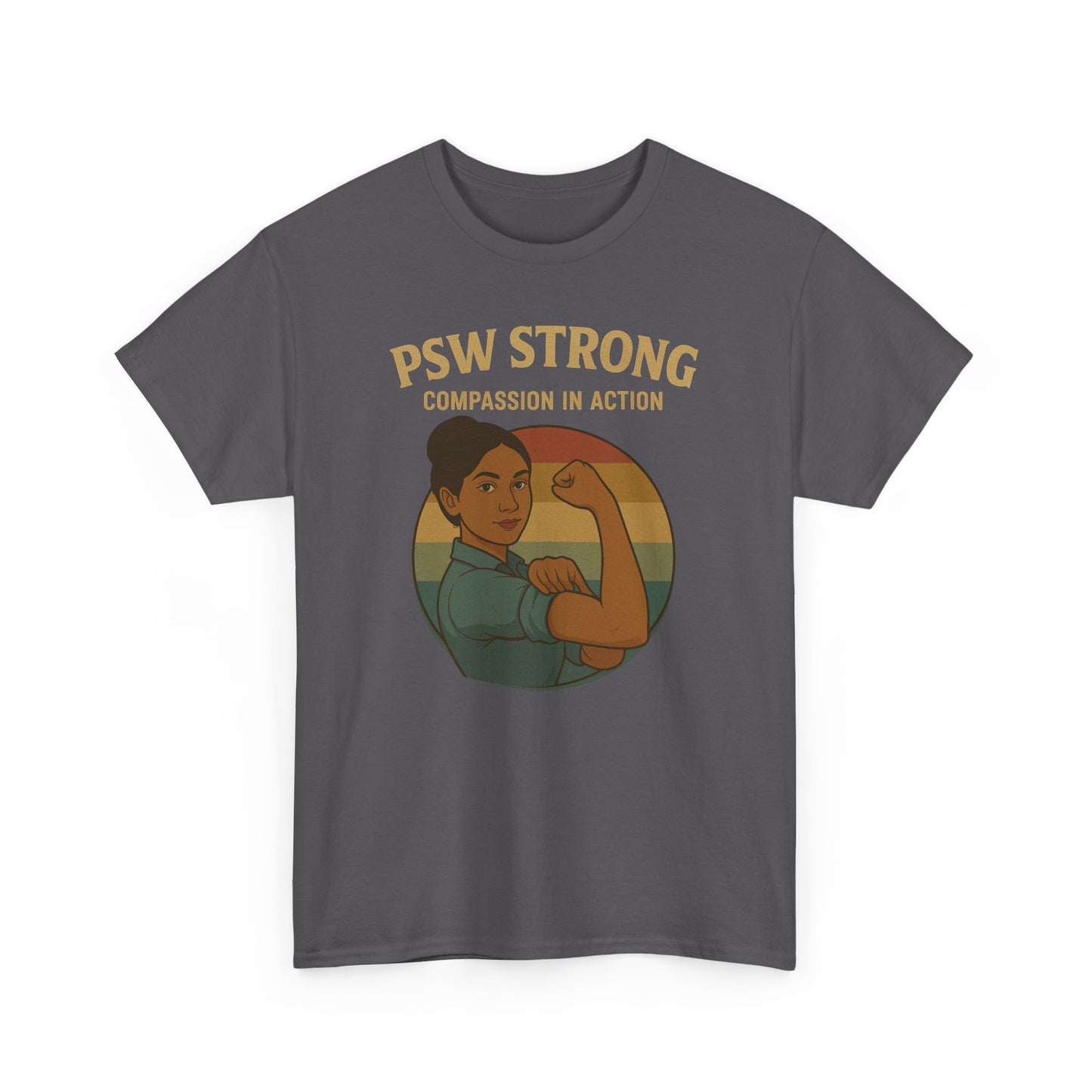 PSW Strong Unisex Tee | Compassion in Action Shirt, Motivational Apparel, Gift for Caregivers, Casual Wear, Inspirational Fashion, [...]