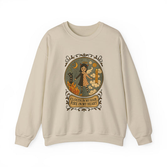 Clouds in my hair Unisex Sweatshirt