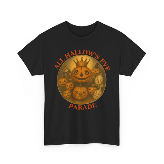 Pumpkin Mischief, Unisex Tee, Halloween Shirt, All Hallow's Eve Parade T-Shirt, Moonwoven Design, Halloween Costume Top