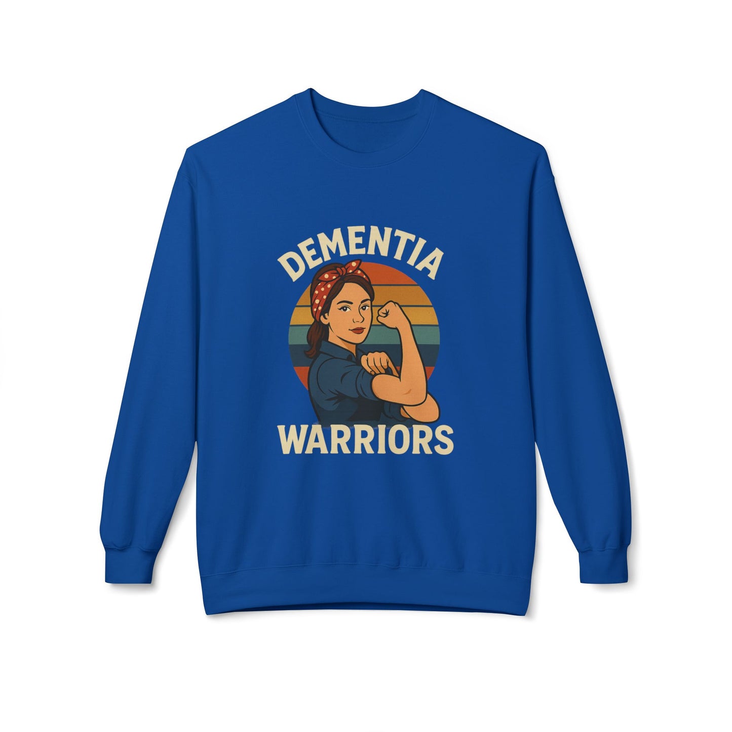 Dementia Warriors Sweatshirt, Awareness Apparel, Gifting for Caregivers, Supportive Unisex Clothing, Inspirational Crewneck, Social [...]