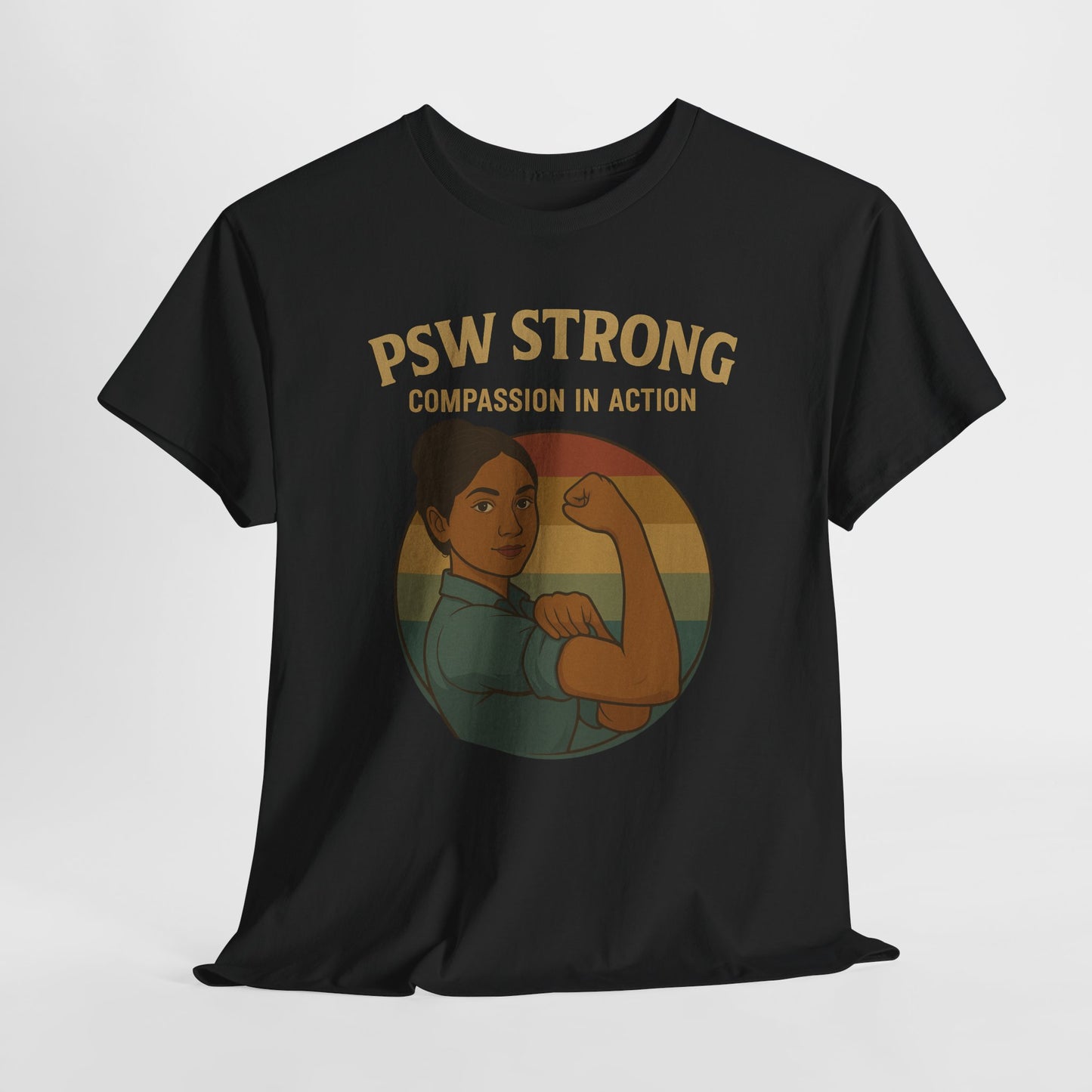 PSW Strong Unisex Tee | Compassion in Action Shirt, Motivational Apparel, Gift for Caregivers, Casual Wear, Inspirational Fashion, [...]