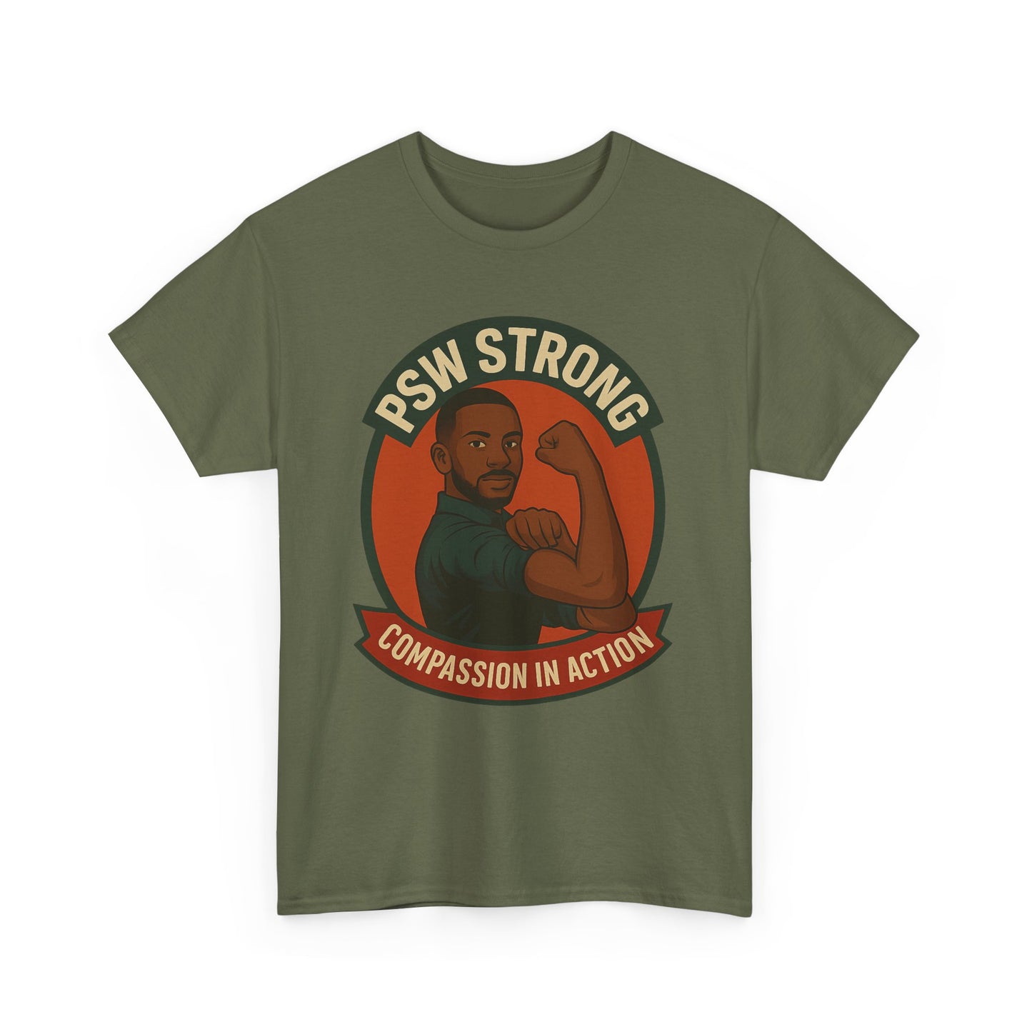 PSW Strong Compassion in Action Tee, Unisex Cotton Tee, Motivational Shirt, Gift for Social Workers, Inspirational Quote Tee, Casual [...]