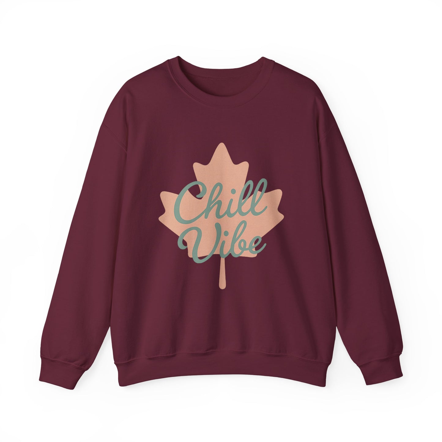 Chill Vibe Crewneck Sweatshirt, Moonwoven by Luna, Chill Canadian Collection, Cozy Jumper, Relaxation Top, Winter Sweater, Lounge Sweatshirt