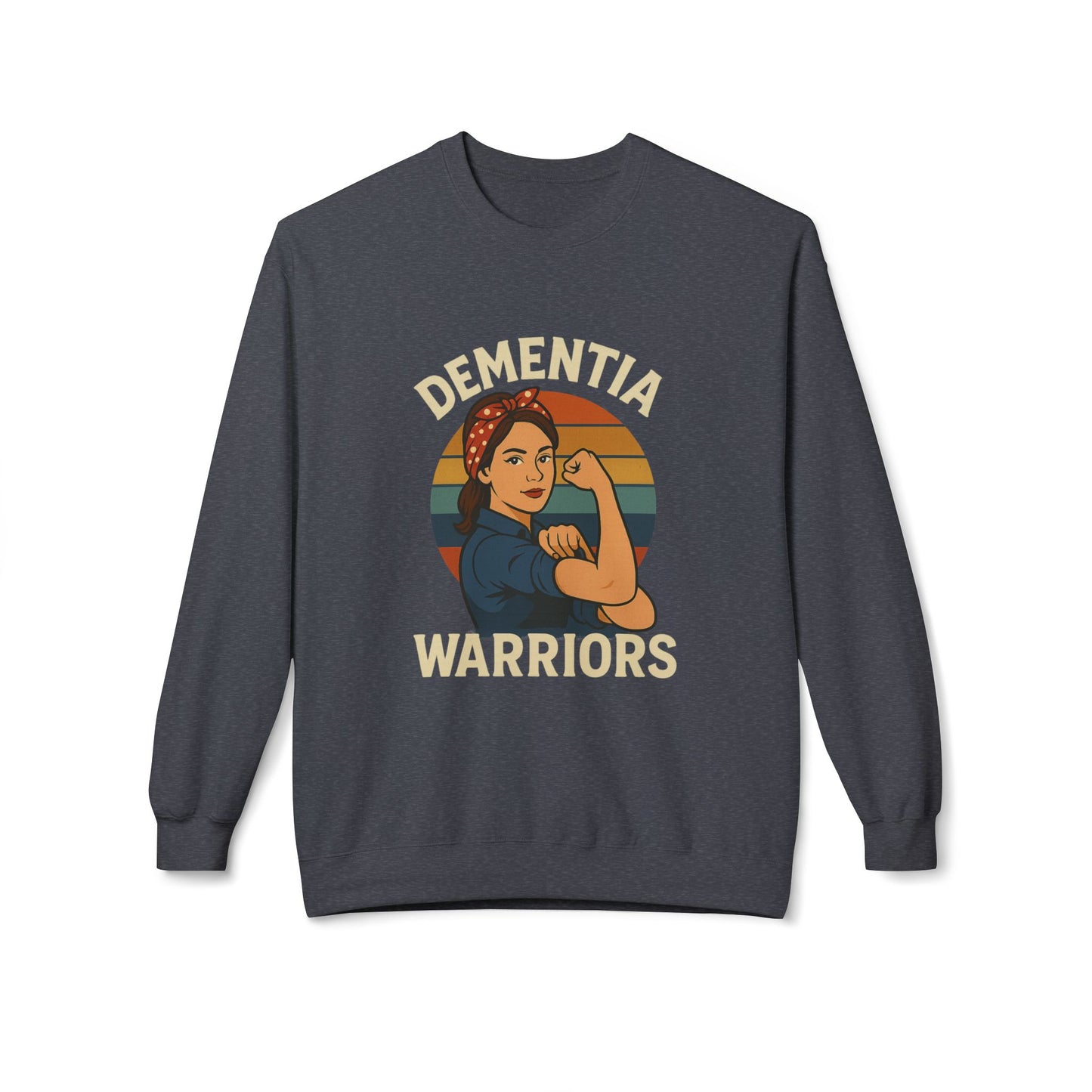 Dementia Warriors Sweatshirt, Awareness Apparel, Gifting for Caregivers, Supportive Unisex Clothing, Inspirational Crewneck, Social [...]