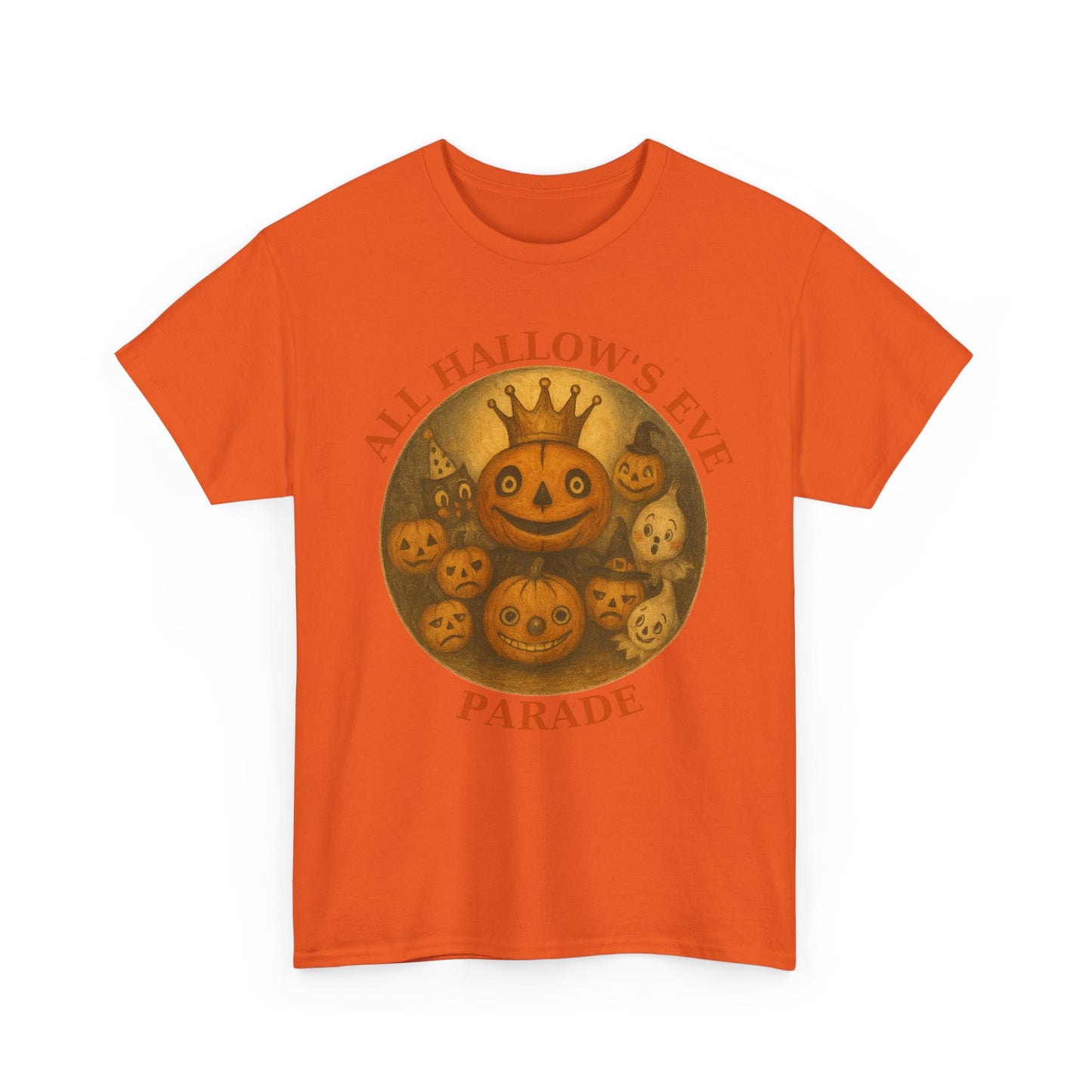 Pumpkin Mischief, Unisex Tee, Halloween Shirt, All Hallow's Eve Parade T-Shirt, Moonwoven Design, Halloween Costume Top