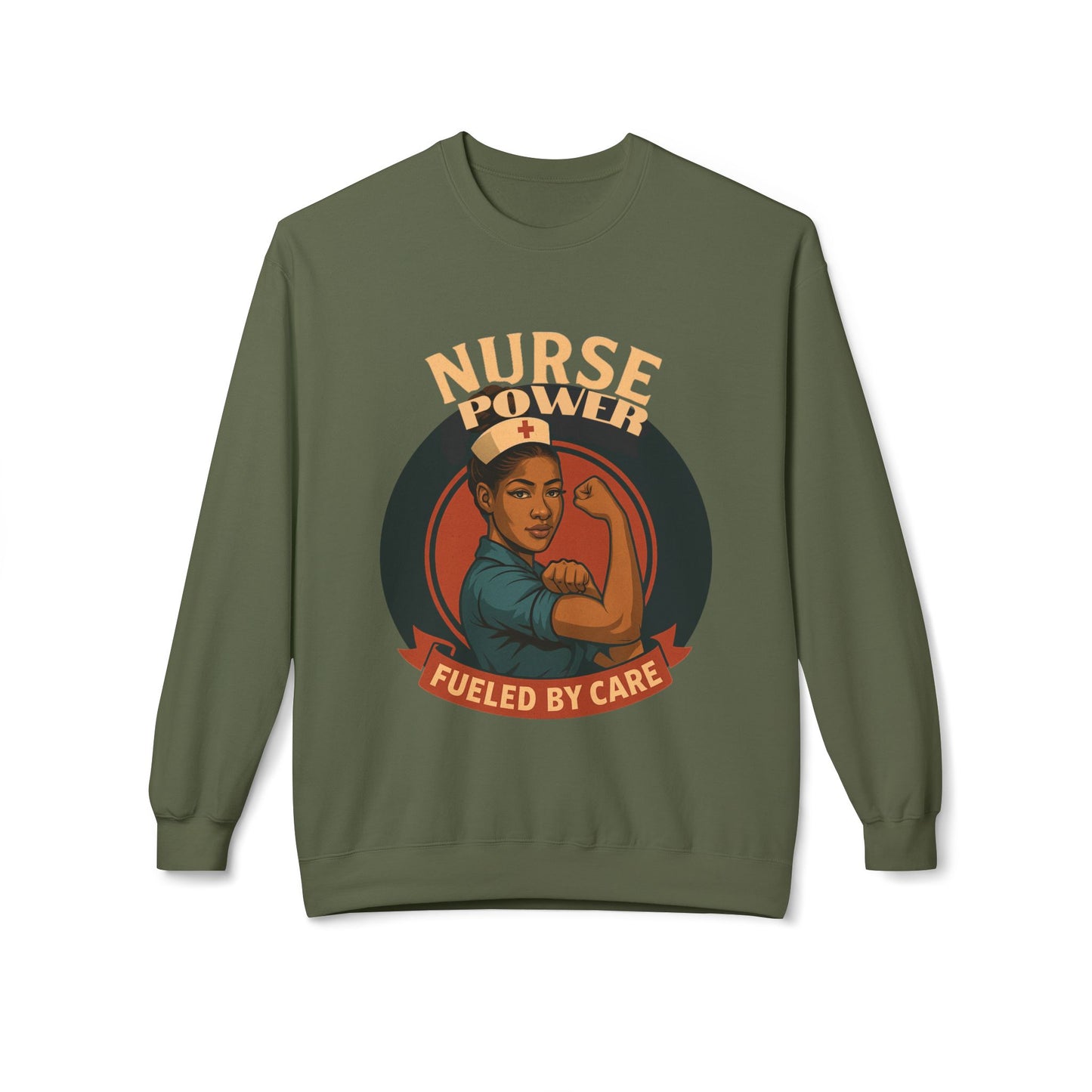 Nurse Power Fleece Sweatshirt, Nurse Appreciation Gift, Healthcare Worker Sweatshirt, Medical Crewneck, Inspirational Nurse Apparel, [...]