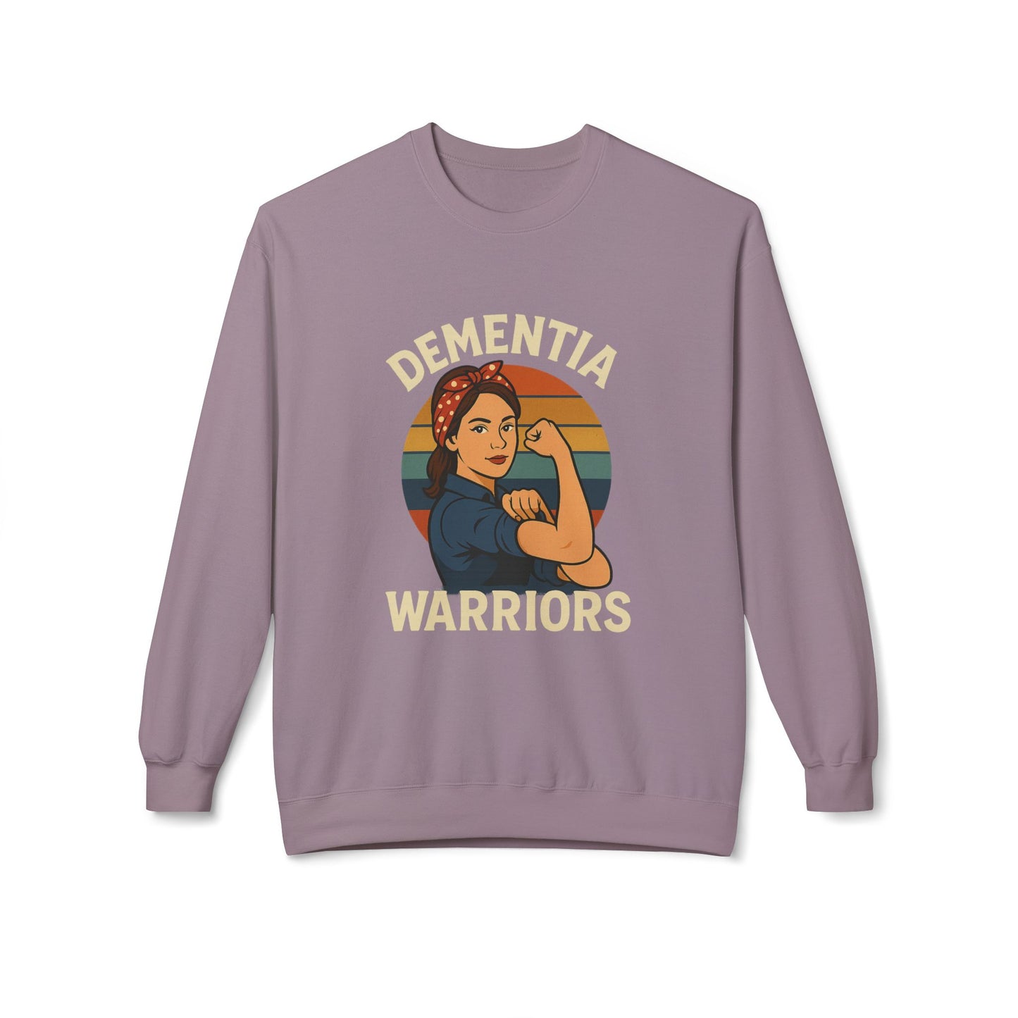 Dementia Warriors Sweatshirt, Awareness Apparel, Gifting for Caregivers, Supportive Unisex Clothing, Inspirational Crewneck, Social [...]
