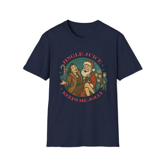 Christmas Tee, Jingle Juice Makes Me Jolly,T-Shirt