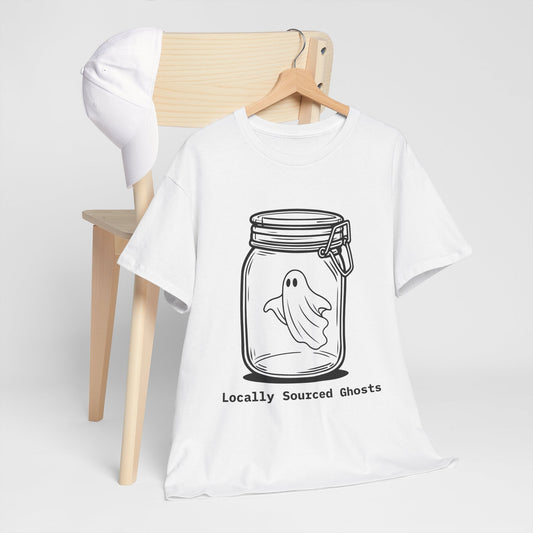 Organically Sourced Ghost Tee -Unisex Heavy Cotton T-Shirt