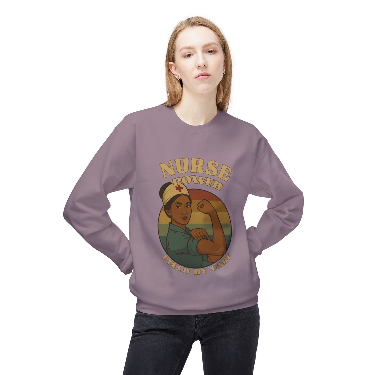 Nurse Power Sweatshirt - Celebrate Caregivers, Inspirational Gift for Nurses, Healthcare Worker Apparel, Cute Nurse Sweatshirt, Gift [...]