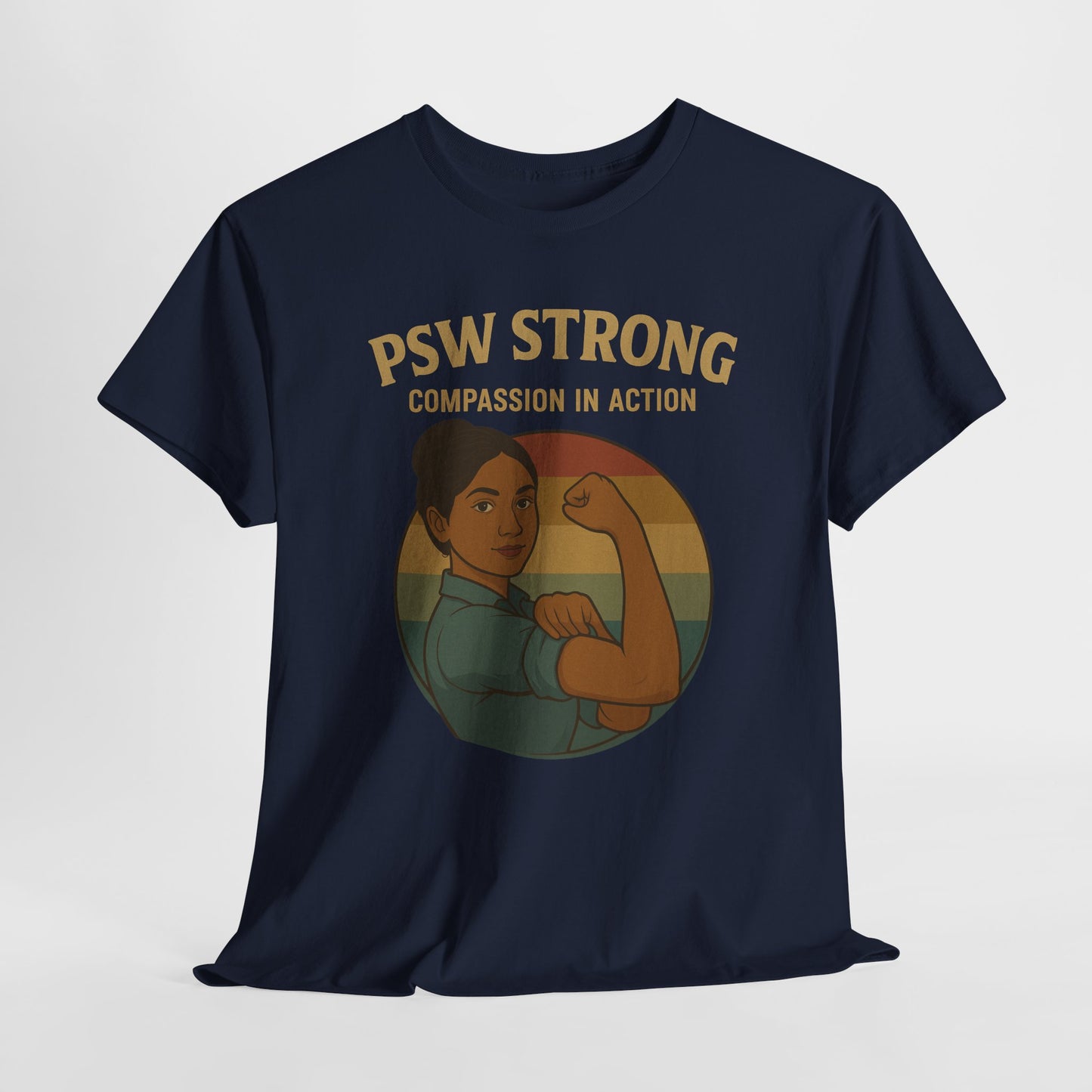 PSW Strong Unisex Tee | Compassion in Action Shirt, Motivational Apparel, Gift for Caregivers, Casual Wear, Inspirational Fashion, [...]