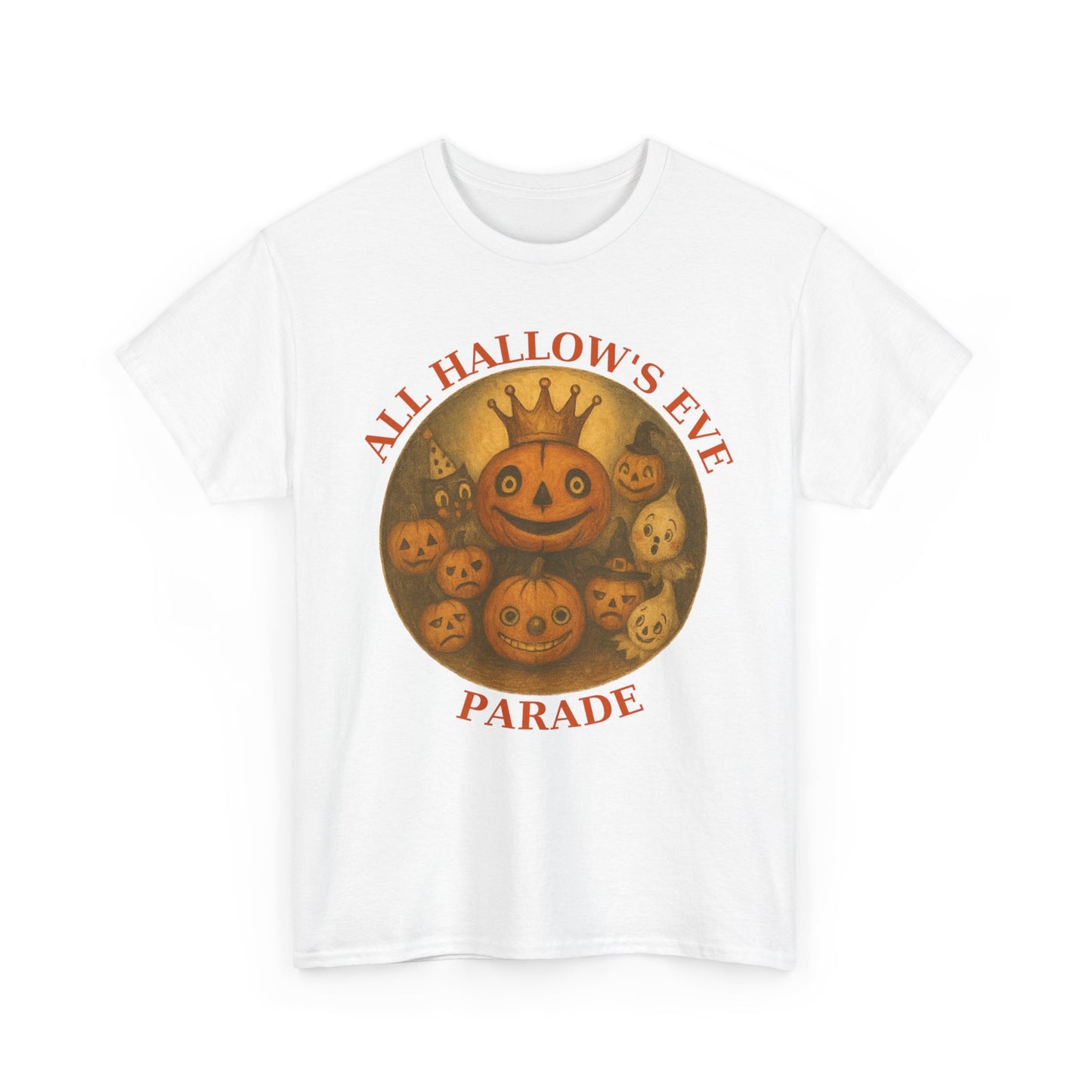 Pumpkin Mischief, Unisex Tee, Halloween Shirt, All Hallow's Eve Parade T-Shirt, Moonwoven Design, Halloween Costume Top