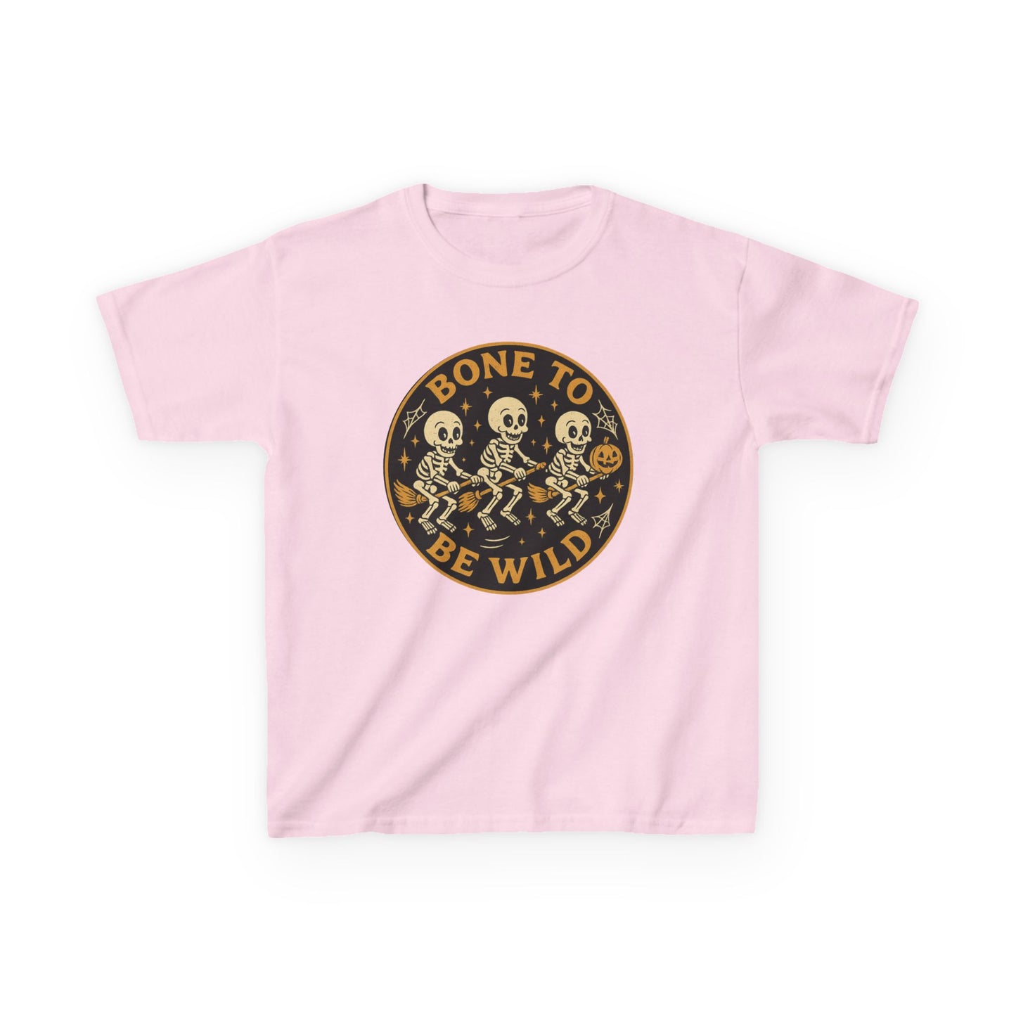 Kids Halloween Skeleton Tee - Bone to Be Wild, Fun T-Shirt for Kids, Halloween Costume Top, Spooky Party Wear, Kids Gift