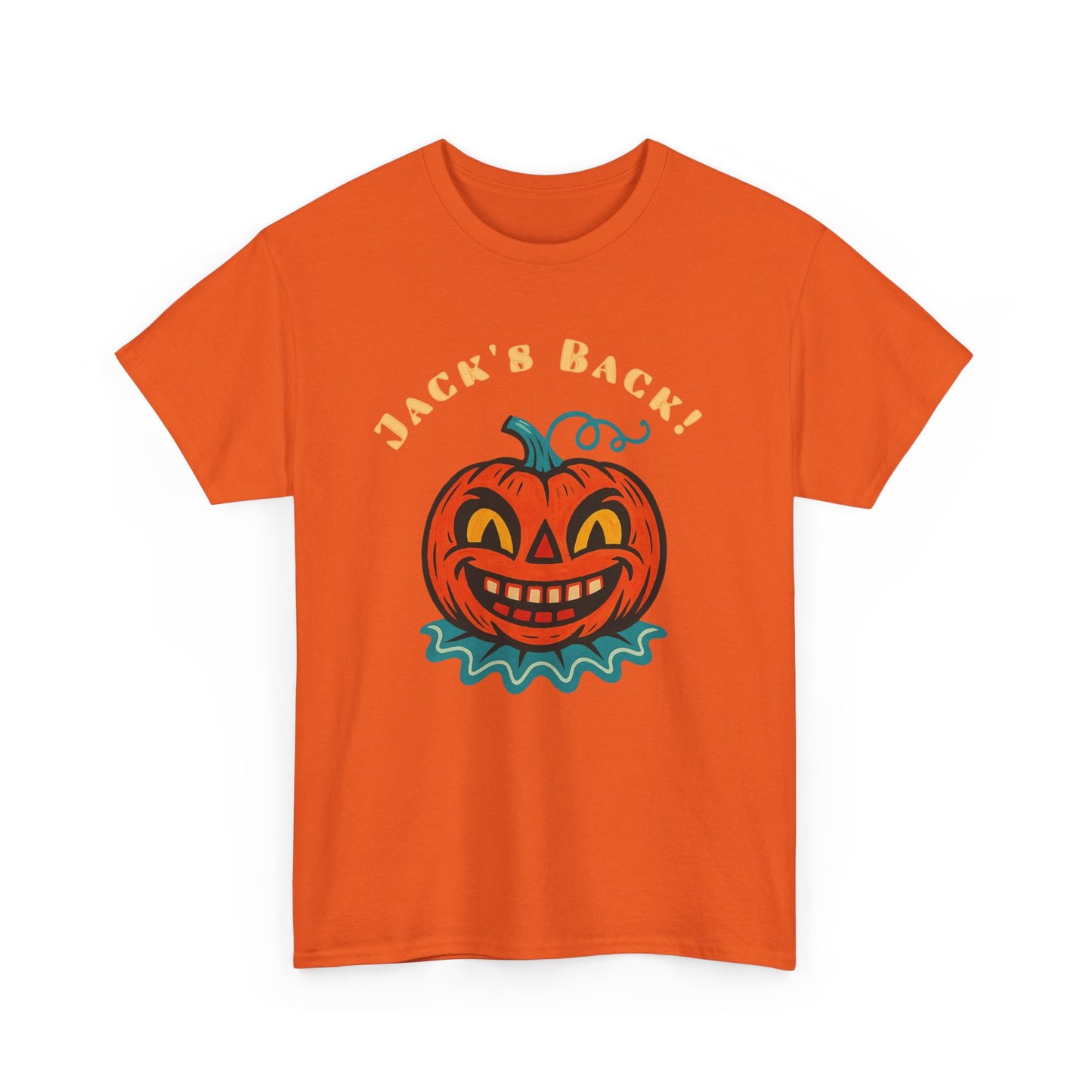 Jack's Back, Vintage Halloween Pumpkin T-Shirt