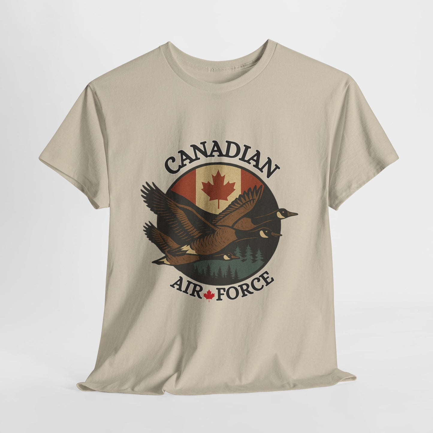 Canadian Air Force Unisex Heavy Cotton Tee | Comfortable Casual Wear, Gift for Military Enthusiasts, Distressed Graphic T-Shirt, [...]
