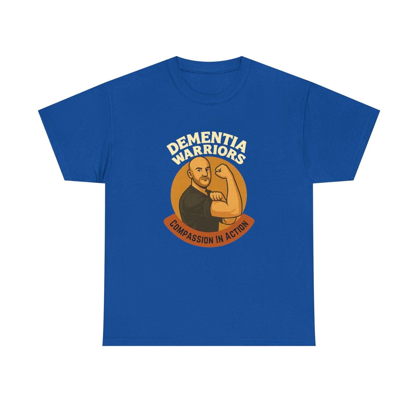 Dementia Warriors Unisex Tee, Compassion in Action Shirt, Male Nursing Gift, Moonwoven by Luna Design, Care Givers Collection