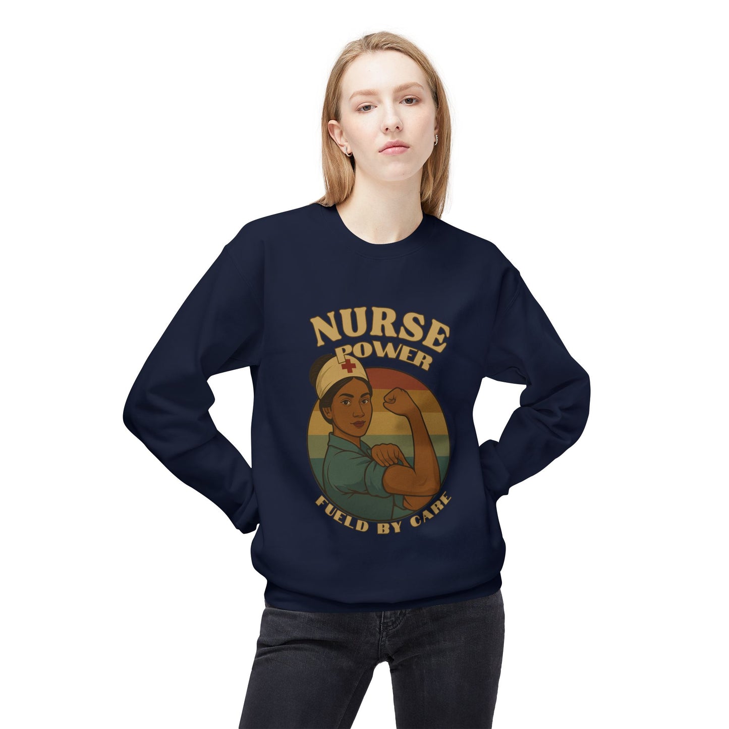 Nurse Power Sweatshirt - Celebrate Caregivers, Inspirational Gift for Nurses, Healthcare Worker Apparel, Cute Nurse Sweatshirt, Gift [...]
