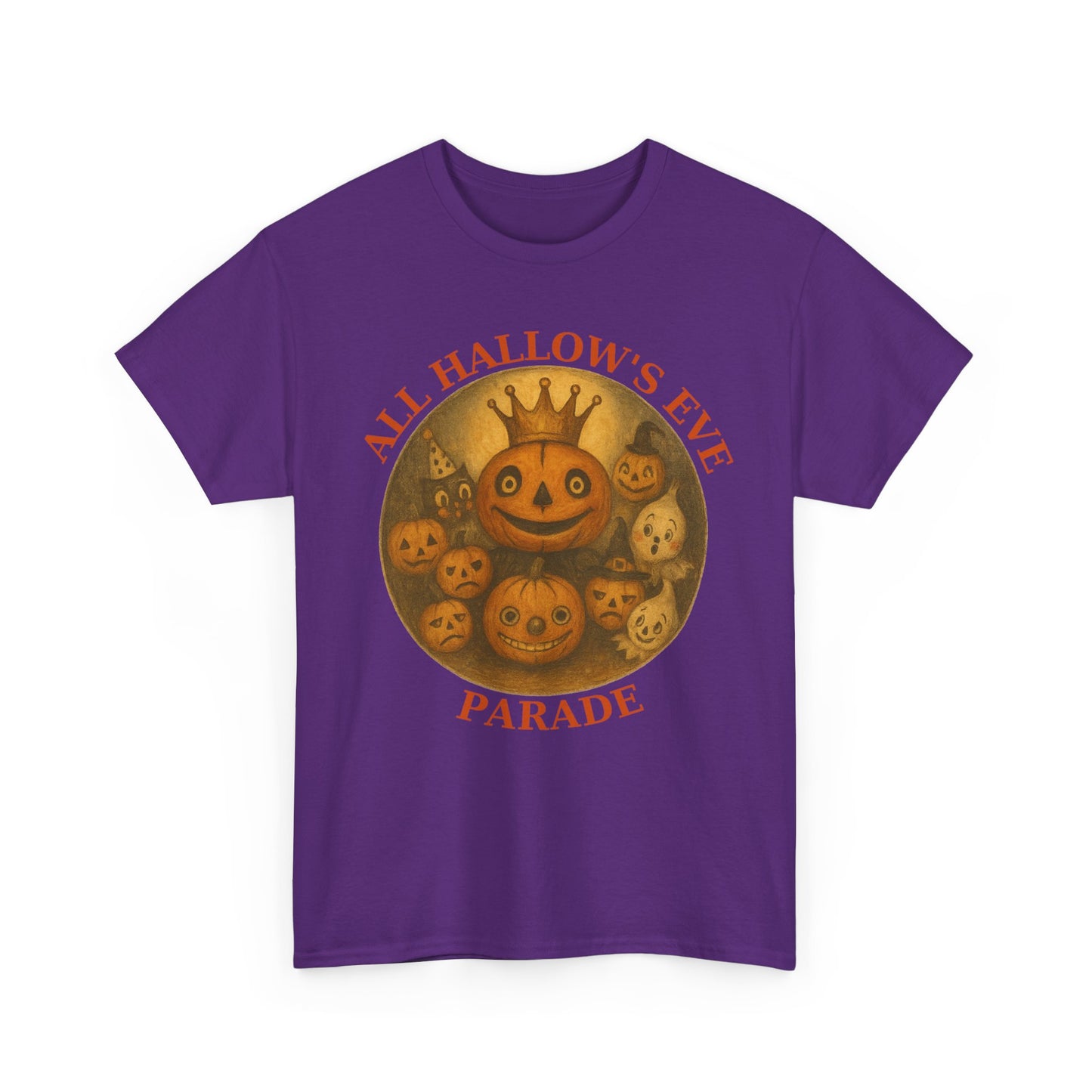 Pumpkin Mischief, Unisex Tee, Halloween Shirt, All Hallow's Eve Parade T-Shirt, Moonwoven Design, Halloween Costume Top