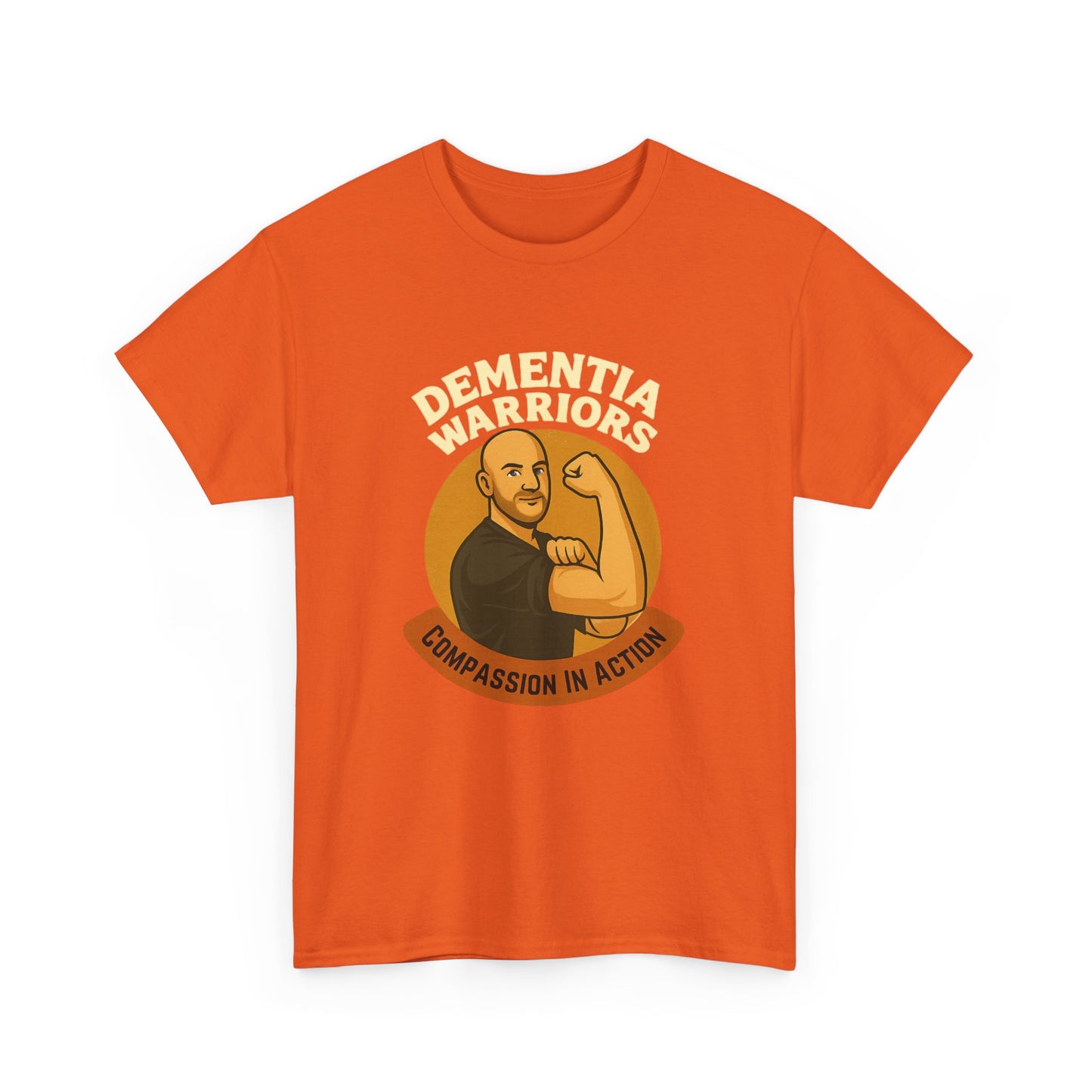 Dementia Warriors Unisex Tee, Compassion in Action Shirt, Male Nursing Gift, Moonwoven by Luna Design, Care Givers Collection