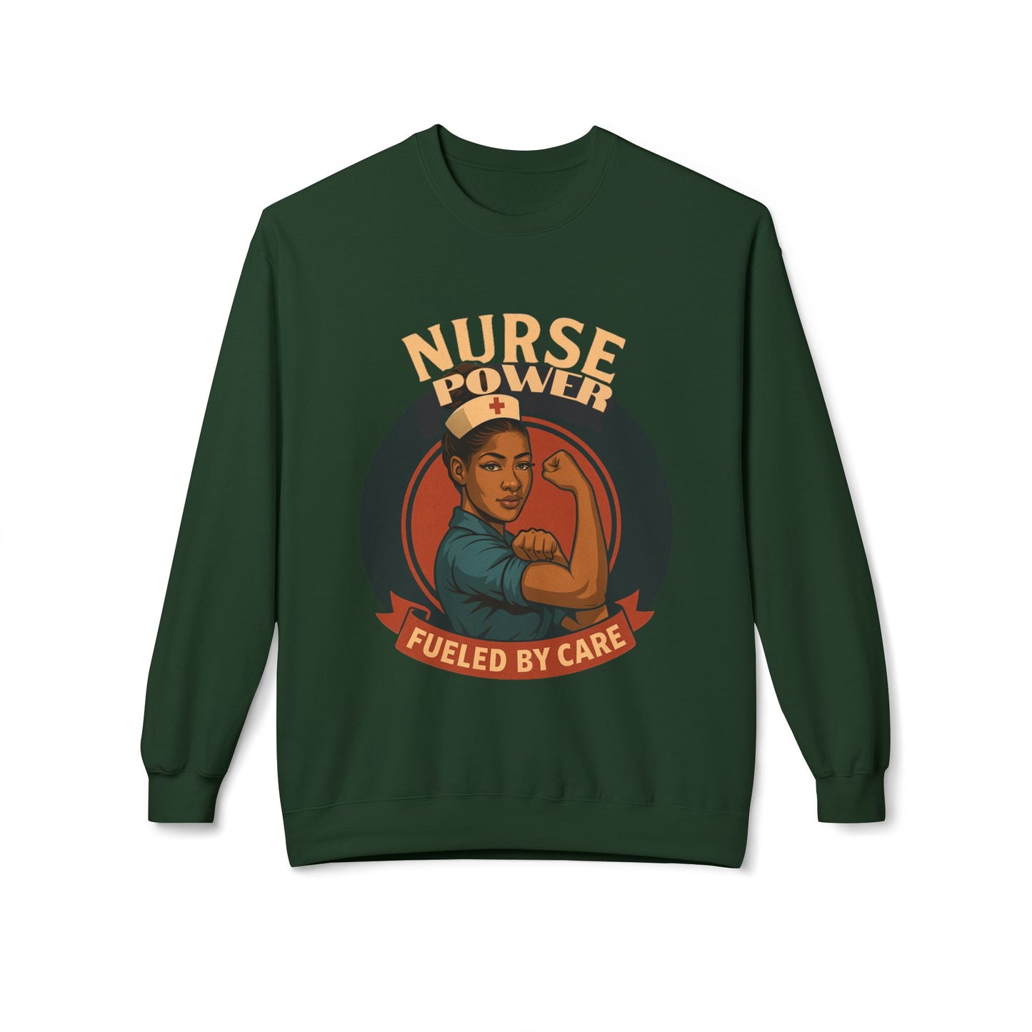 Nurse Power Fleece Sweatshirt, Nurse Appreciation Gift, Healthcare Worker Sweatshirt, Medical Crewneck, Inspirational Nurse Apparel, [...]