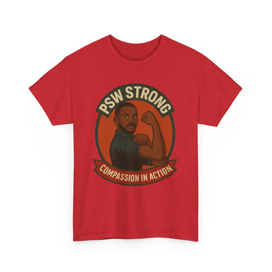 PSW Strong Compassion in Action Tee, Unisex Cotton Tee, Motivational Shirt, Gift for Social Workers, Inspirational Quote Tee, Casual [...]