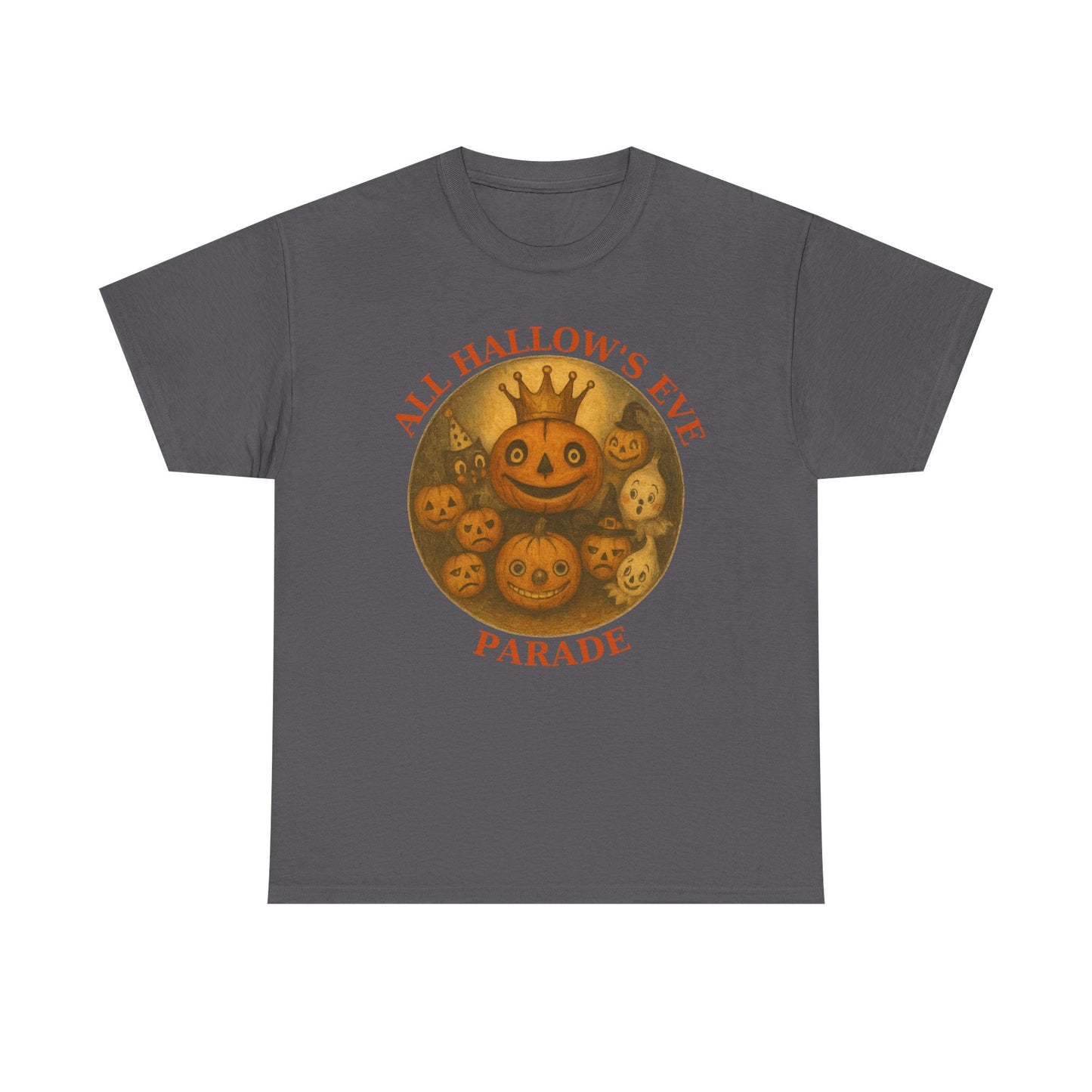 Pumpkin Mischief, Unisex Tee, Halloween Shirt, All Hallow's Eve Parade T-Shirt, Moonwoven Design, Halloween Costume Top