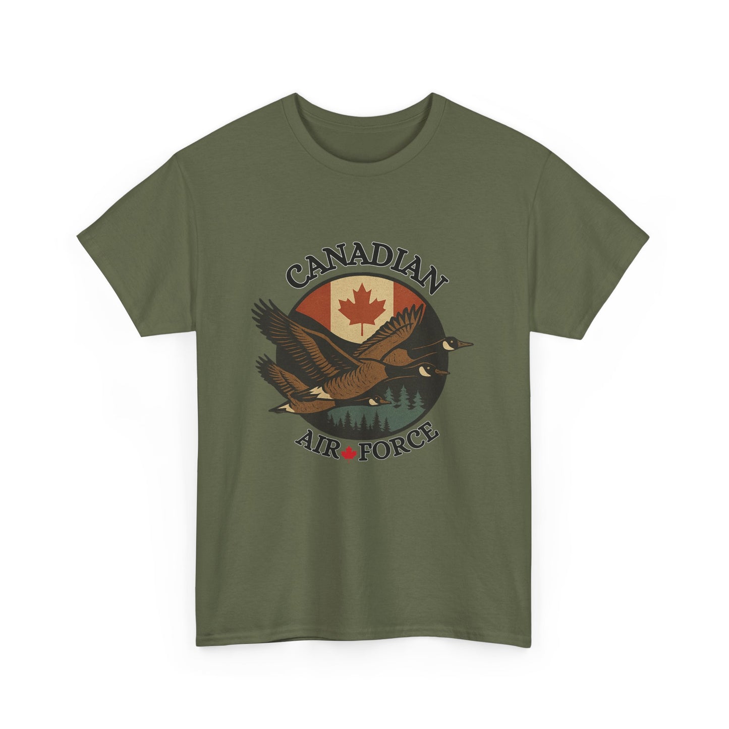 Canadian Air Force Unisex Heavy Cotton Tee | Comfortable Casual Wear, Gift for Military Enthusiasts, Distressed Graphic T-Shirt, [...]