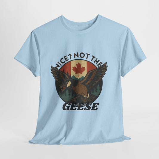 Vintage Goose Graphic Tee, Funny Animal T-Shirt, Unisex Casual Wear, Gift for Nature Lovers, Unique Outdoor Apparel, Canada Theme