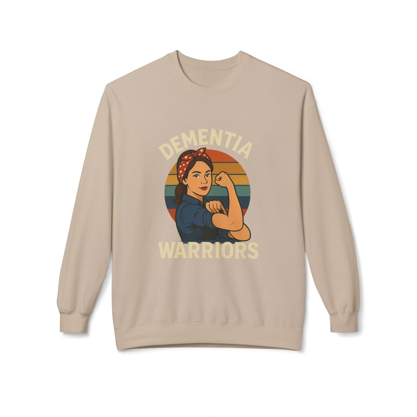 Dementia Warriors Sweatshirt, Awareness Apparel, Gifting for Caregivers, Supportive Unisex Clothing, Inspirational Crewneck, Social [...]