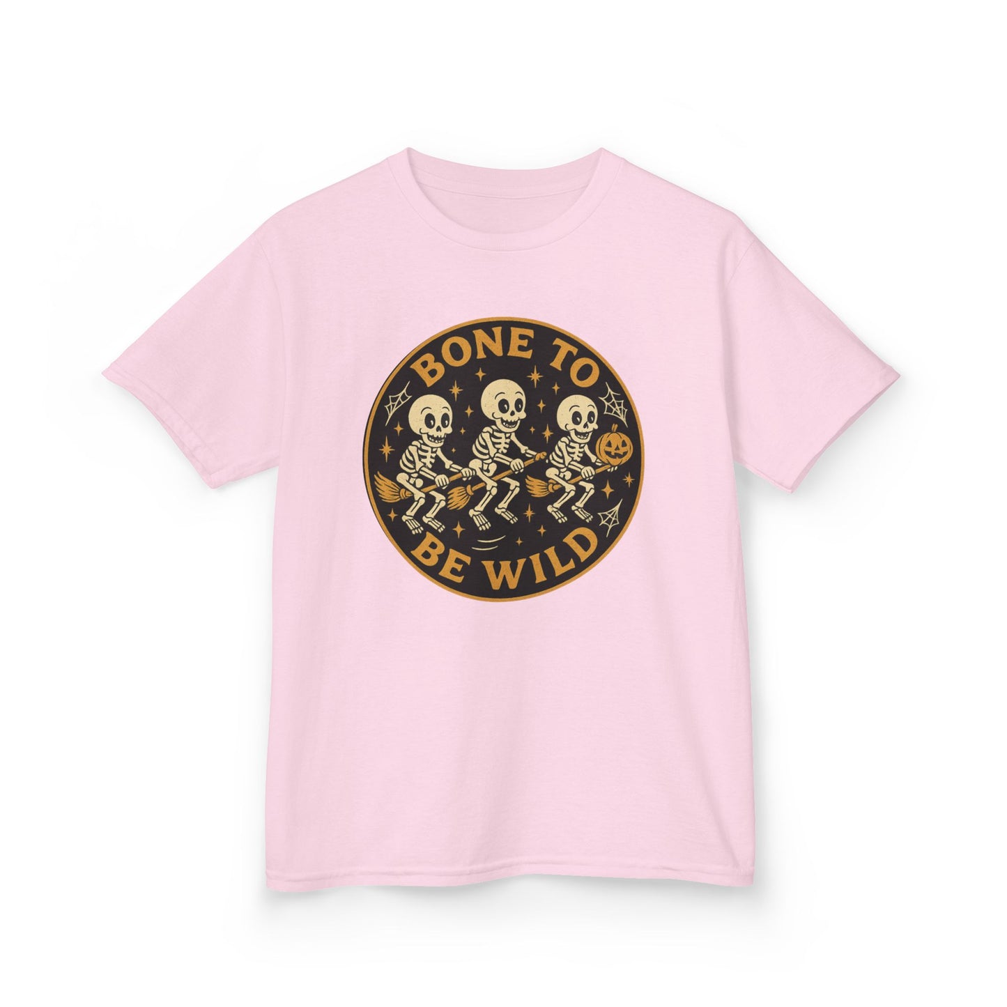 Kids Halloween Skeleton Tee - Bone to Be Wild, Fun T-Shirt for Kids, Halloween Costume Top, Spooky Party Wear, Kids Gift