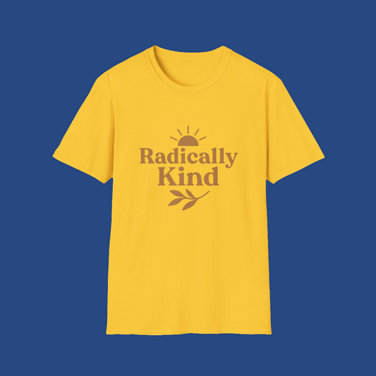 Radically Kind , Unisex Softstyle Graphic Tee